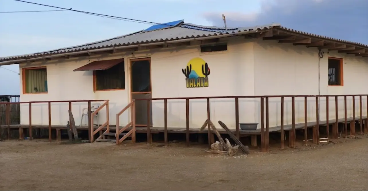 Real exterior view of Talata Hostel in Mayapo
